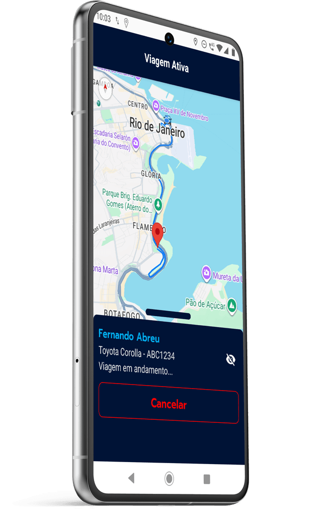 Turbo Mob App - Motorista Online (Direita)